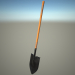 3d model Shovel bayonet, steel - preview