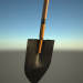 3d model Shovel bayonet, steel - preview