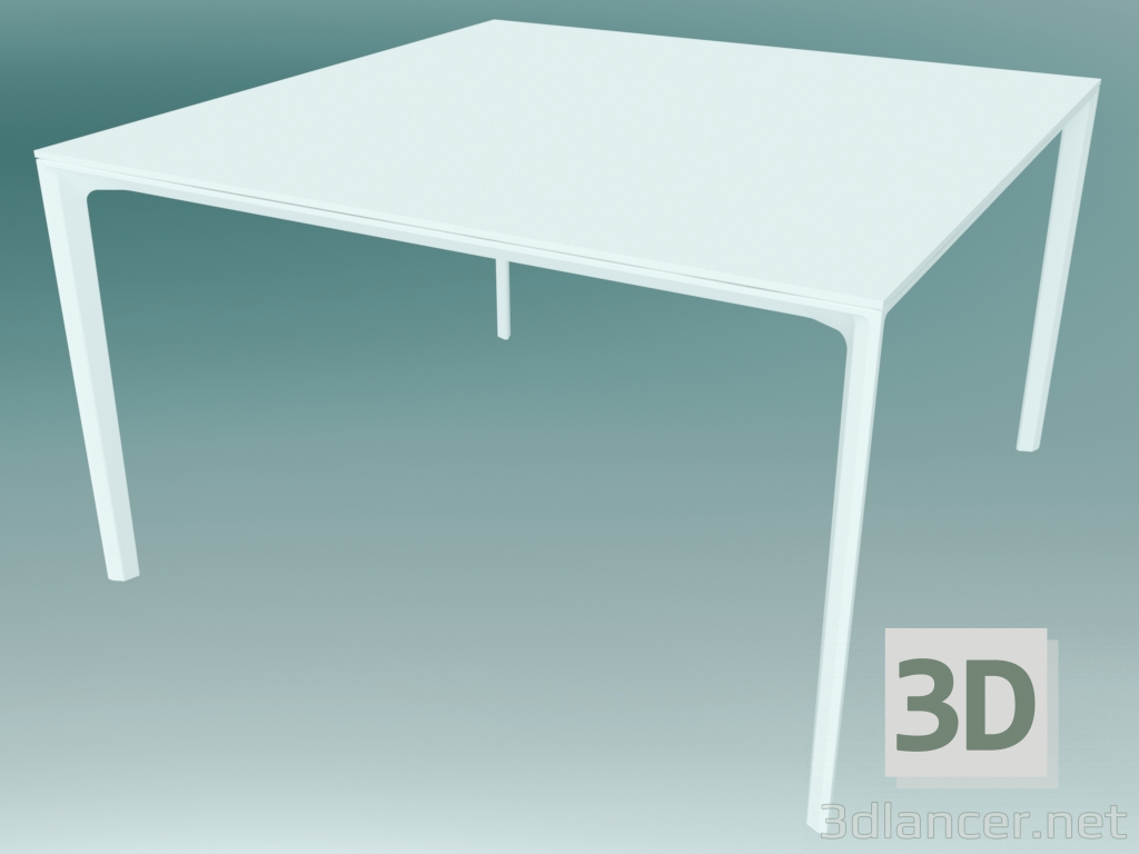 3D Modell Bürotisch ADD T (Quadratisch 130X130X74) - Vorschau