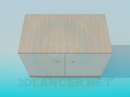 3D Modell Schrank - Vorschau