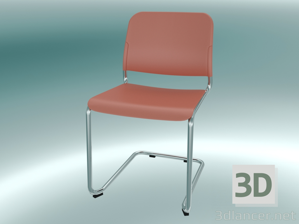 3d model Conference Chair (522V) - preview