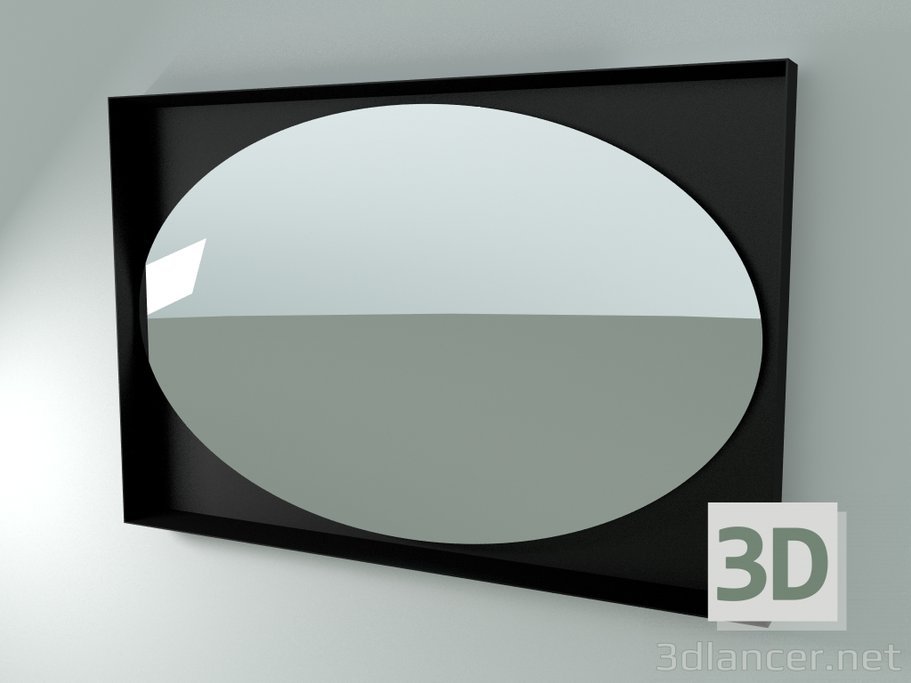 modèle 3D Miroir VIP ovale (150x100 cm) - preview