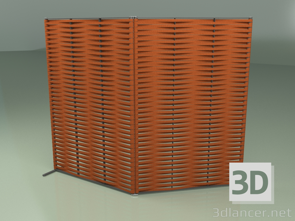 Modelo 3d Tela 101 (correia 25 mm laranja) - preview