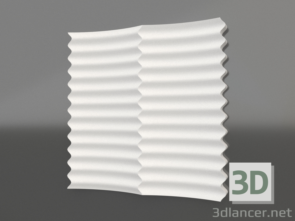 3d model panel 3d M-42 - vista previa