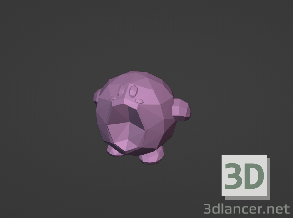 3d model Paquete de ajedrez Kirby 64 fragmentos de cristal - vista previa