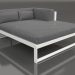 3D Modell XL-Modulsofa, Abschnitt 2 rechts (Achatgrau) - Vorschau