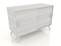 Chest of drawers 2 1200x500 mm (white RAL 9010)