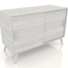 3d model Chest of drawers 2 1200x500 mm (white RAL 9010) - preview