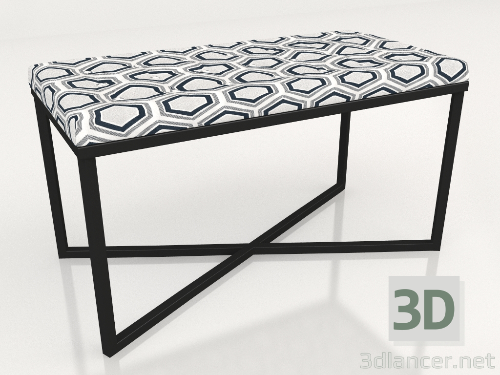 modèle 3D Pouf FM06-BK00RG00 - preview