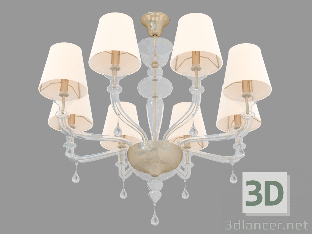 modello 3D Lampadario (S110189 8) - anteprima