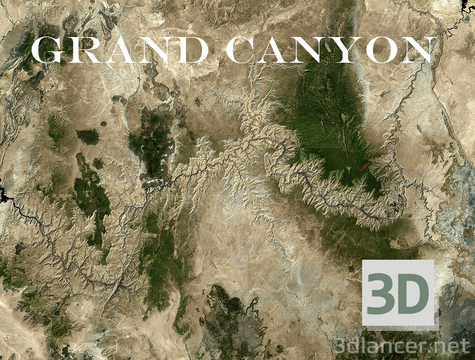 The texture of the landscape of the Grand Canyon buy texture for 3d max