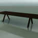 3d model Table with standard worktop 5002 (H 74 - 360 x 120 cm, wenge, composition 1) - preview