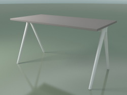 Rectangular table 5407 (H 74 - 69x139 cm, laminate Fenix F04, V12)