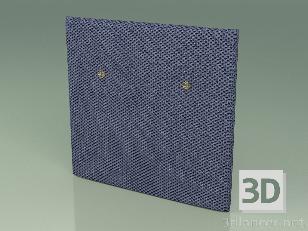 3d model Módulo de sofá 006 (respaldo o reposabrazos, 3D Net Navy) - vista previa