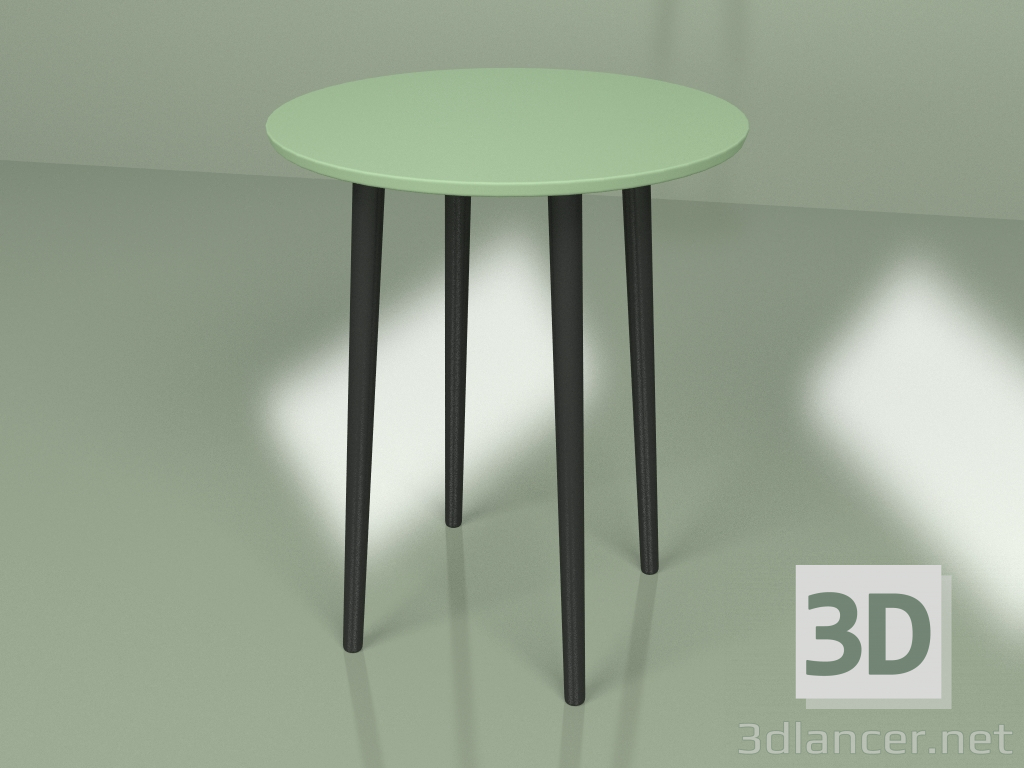 3d model Mini mesa Sputnik (clave) - vista previa