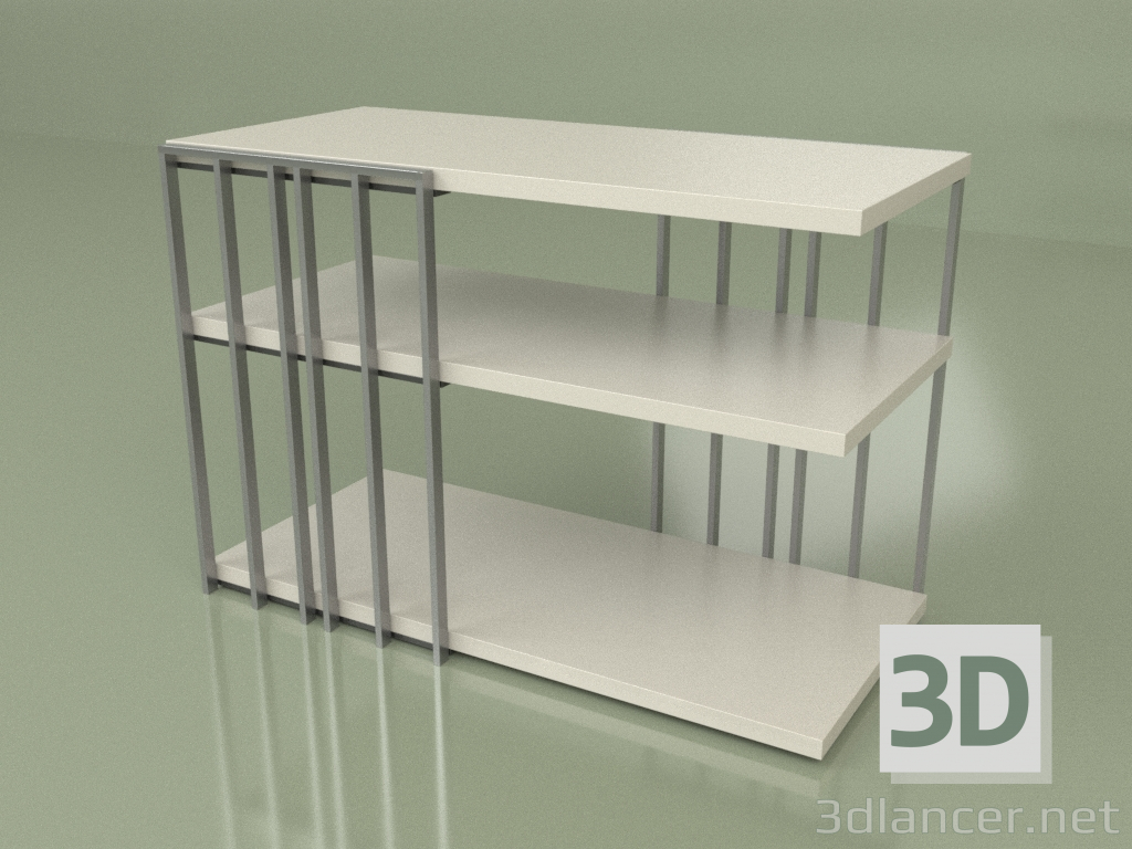 modello 3D Cremagliera GL 115 (cenere) - anteprima