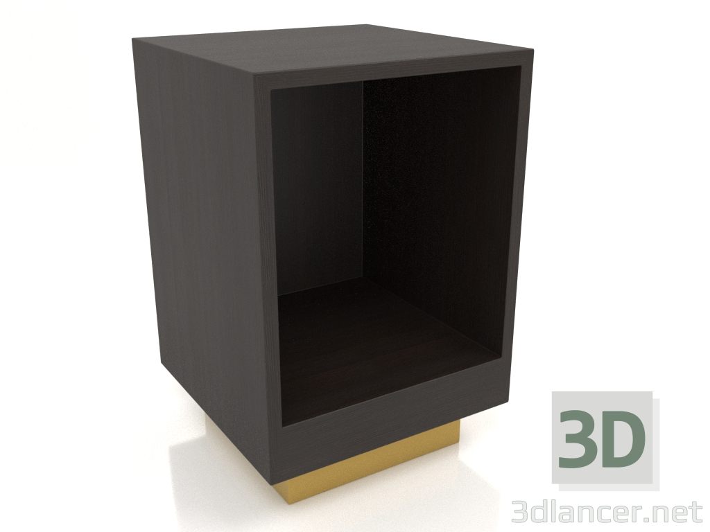 3D modeli Kapısız komodin TM 04 (400x400x600, ahşap kahverengi koyu) - önizleme