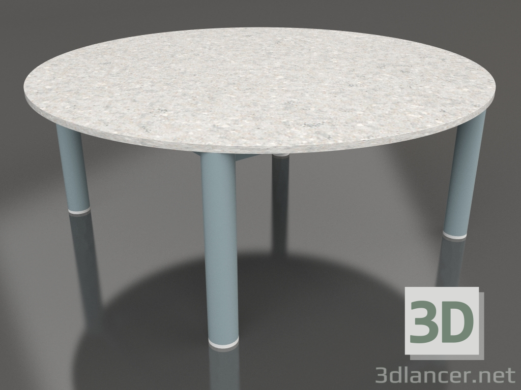 3d model Mesa de centro D 90 (gris azul, DEKTON Sirocco) - vista previa