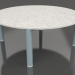 3d model Mesa de centro D 90 (gris azul, DEKTON Sirocco) - vista previa