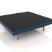 3d model Square coffee table (Grey blue, DEKTON Domoos) - preview