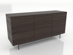 Cassettiera 2 1600 mm (frassino noce)