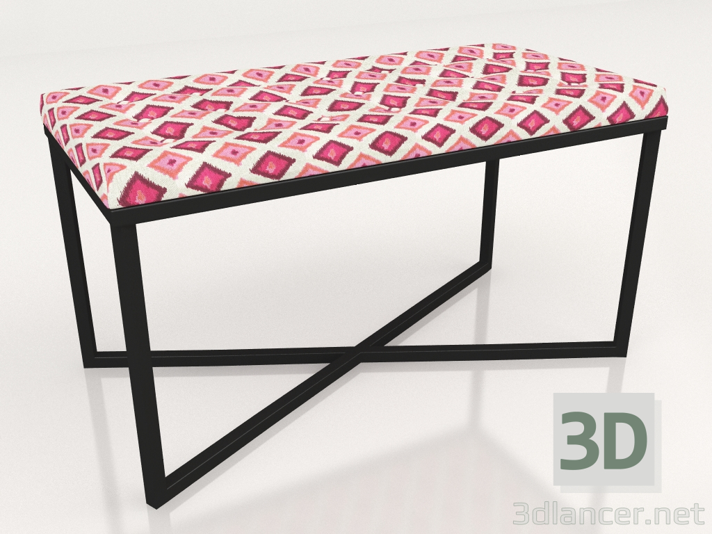 modèle 3D Pouf FM06-BK00RP00 - preview