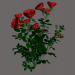 Modelo 3d FLOR ROSA - preview