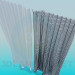 Modelo 3d Cortinas - preview