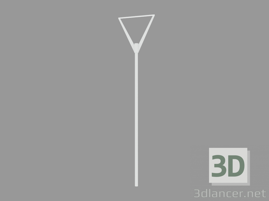 3D Modell Straßenlampe POSTER (S7050N) - Vorschau