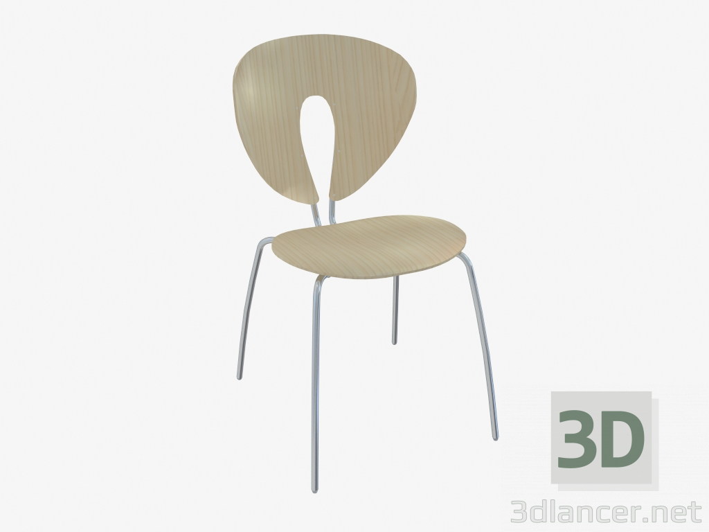 3d model Silla (N) - vista previa