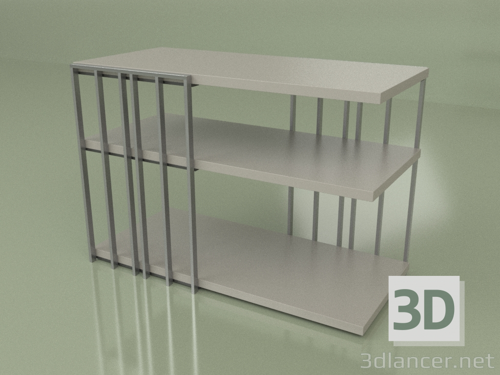 modello 3D Rack GL 115 (grigio) - anteprima