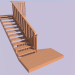 3d model Stairs - preview