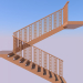 3d model Stairs - preview