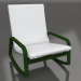 3d model Rocking chair (Bottle green) - preview