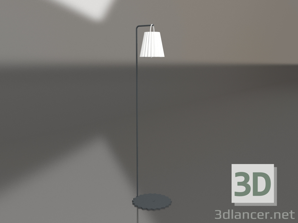 modèle 3D Lampadaire (Anthracite) - preview