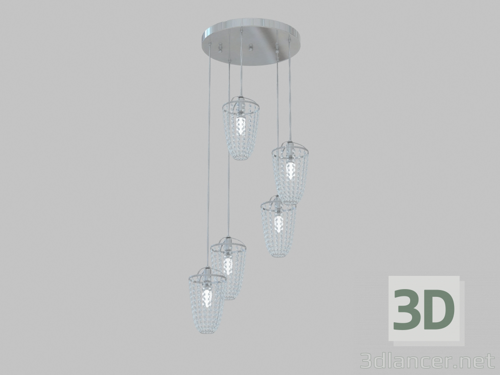 Modelo 3d Caramelo candelabro (1025-5P1) - preview