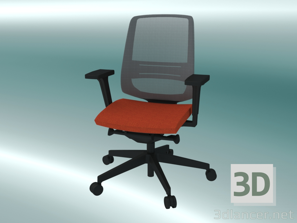 3d model Armchair (250SFL P59, Lumbar Support A) - preview