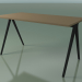 3D Modell Rechteckiger Tisch 5407 (H 74 - 69 x 139 cm, Laminat Fenix F05, V44) - Vorschau