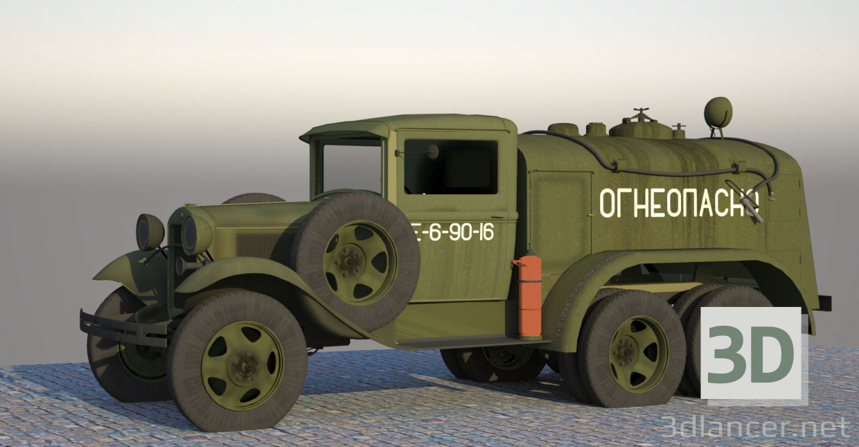 3D modeli Bz-38 - önizleme