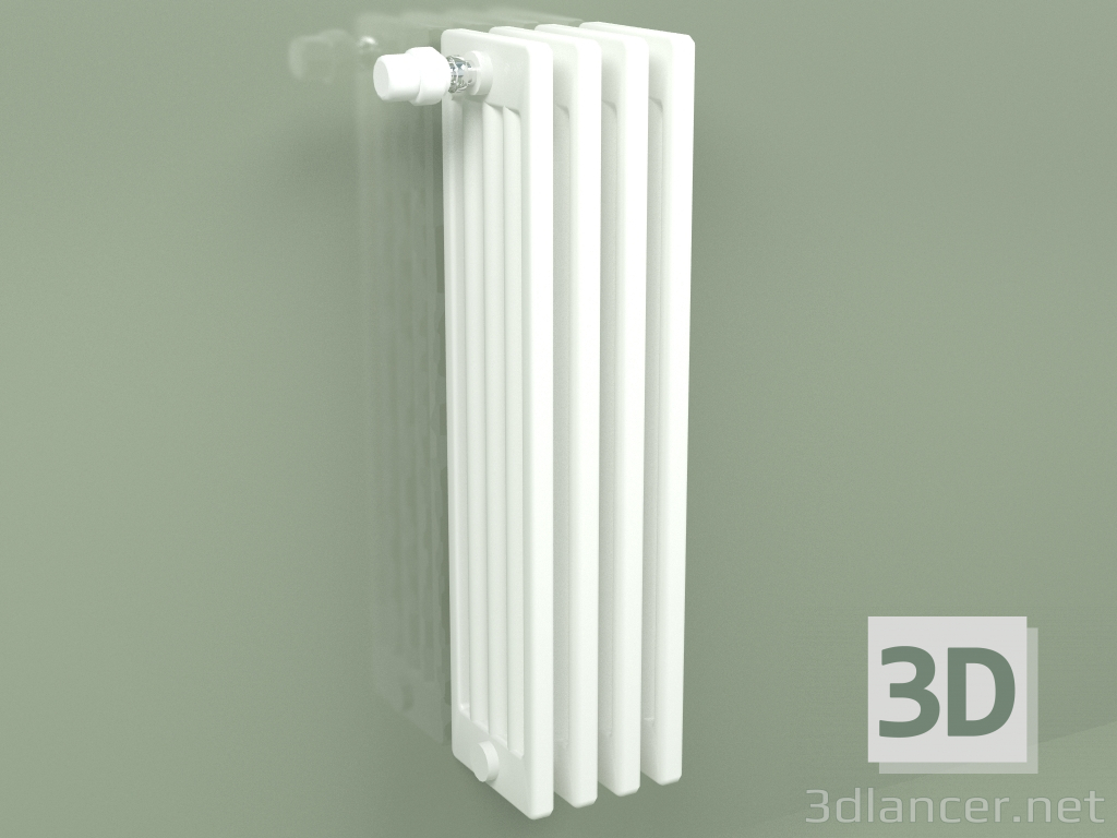 3d model Radiador Delta Laserline (DL5, H 750 mm, RAL - 9016) - vista previa