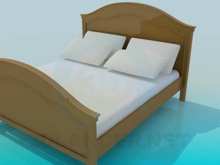 modèle 3D Lit - preview
