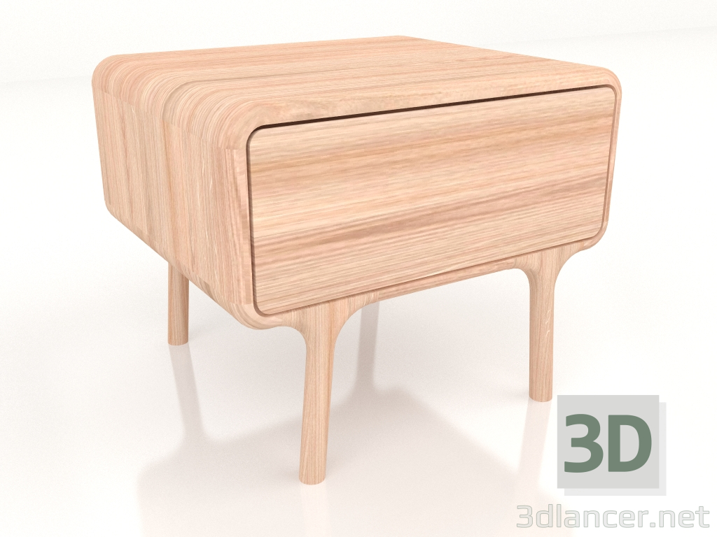 3D Modell Nachttisch Fawn - Vorschau