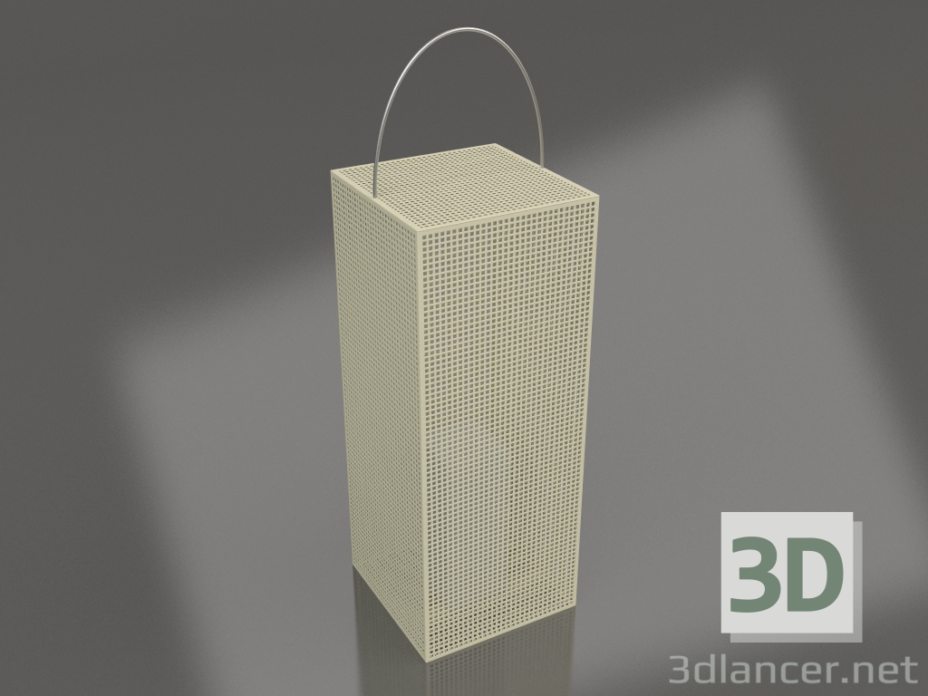 3d model Candle box 4 (Gold) - preview