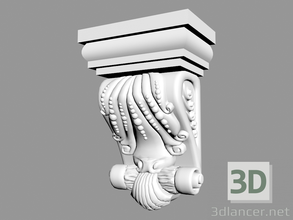 3D modeli Braket B825 - önizleme