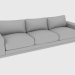 Modelo 3d Sofá COHEN SOFA (330X105XH75) - preview