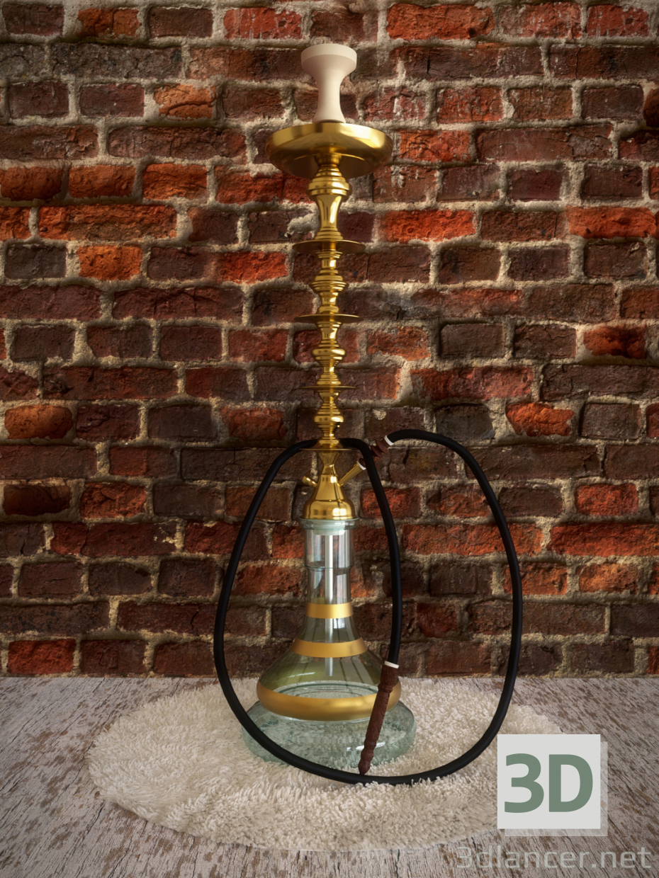 cachimba 3D modelo Compro - render