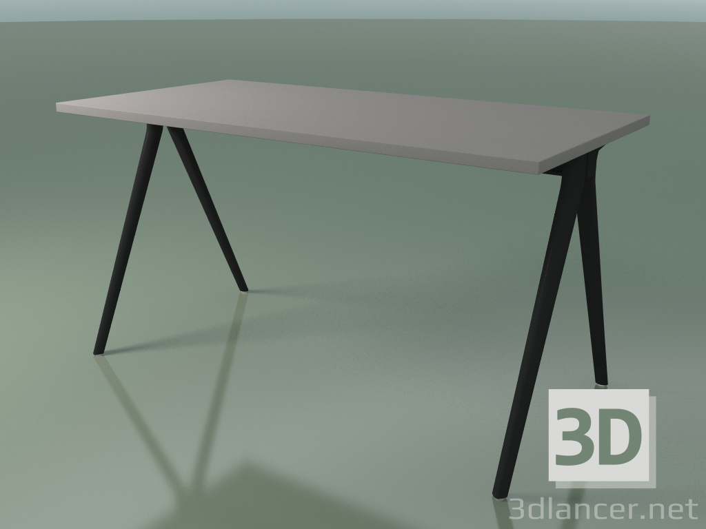 Modelo 3d Mesa retangular 5407 (H 74 - 69x139 cm, laminado Fenix F04, V44) - preview