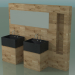 3d model Bathroom decor system (D14) - preview