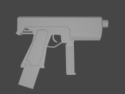 Pistolet Alex LOW POLY