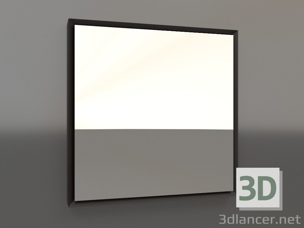 3d model Espejo ZL 21 (600x600, marrón madera oscuro) - vista previa